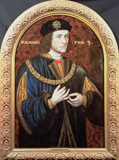 Posthumous Portrait of Richard III (1452-85) 1580-1610 by English School